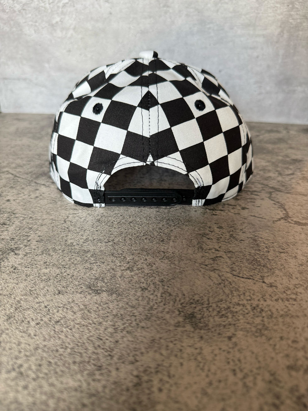 Thumbnail: Checkered Custom Name Toddler Hat