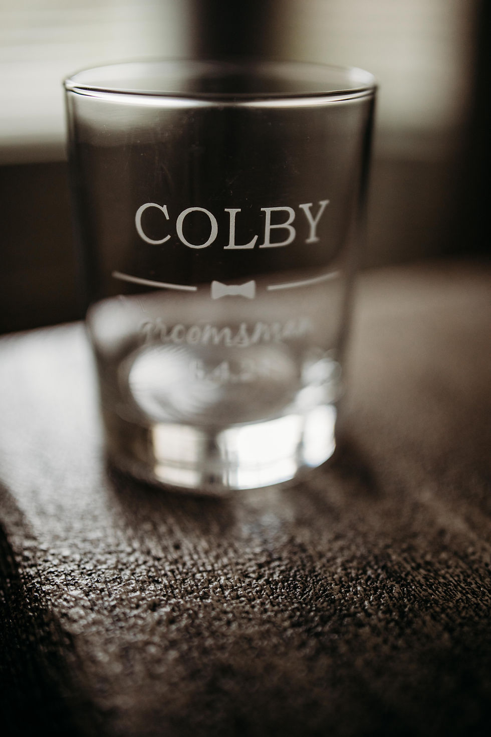 Thumbnail: Whiskey Bowtie Wedding Party