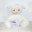 Thumbnail: Lamb Monthly Milestone Stuffed Animal - Purple Floral