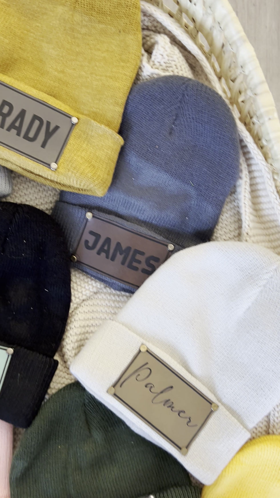Thumbnail: Newborn Name Beanie