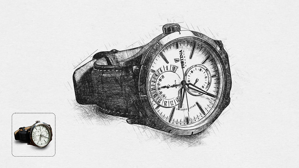 Thumbnail: Sketch Studio  -  Pencil Sketch Drawing Effect Action for Photoshop