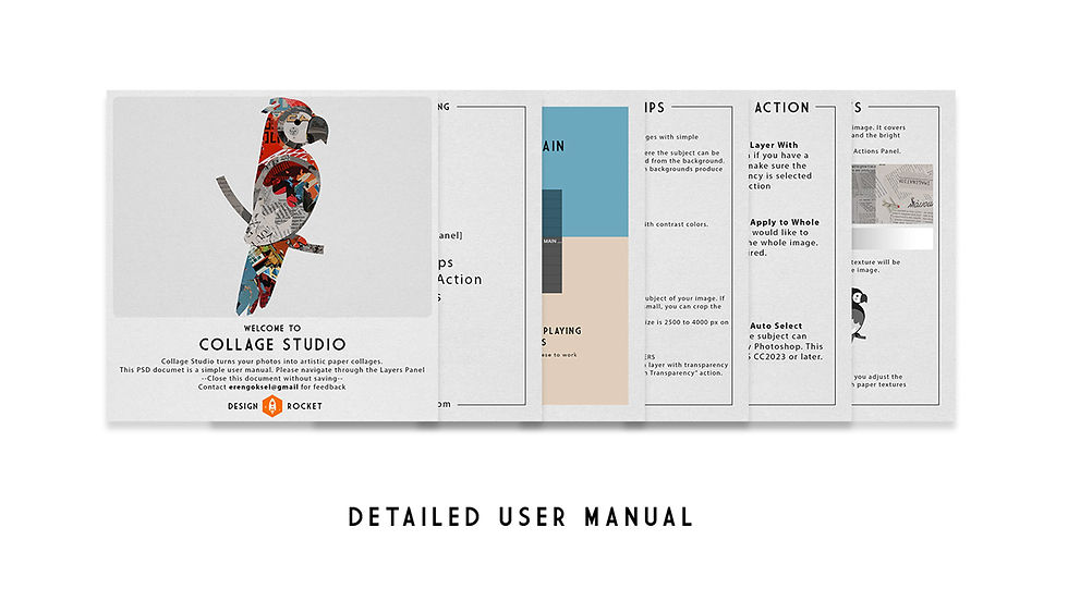 Thumbnail: Collage Studio - Paper Collage Action