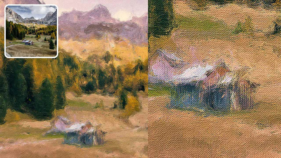 Thumbnail: Impression - Photo to Painting Action for Adobe Photoshop