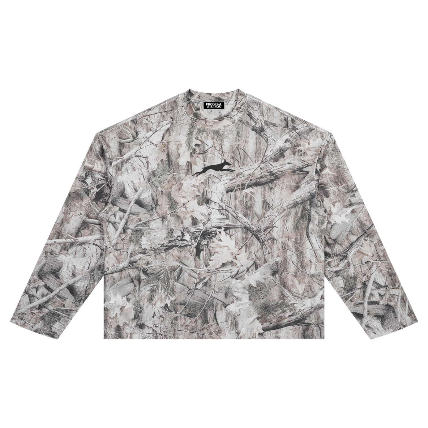 "JESUS LOVES PRODIGALS" CAMO LONG SLEEVE