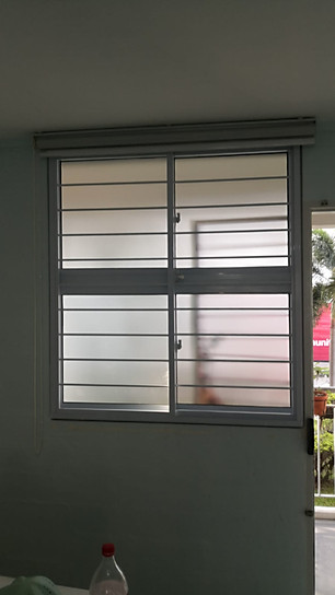 Sliding Window (Top & Bottom) c/w Horizontal Grille