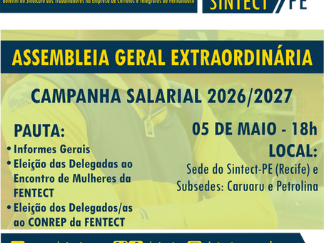 Assembleia Geral SINTECT-PE
