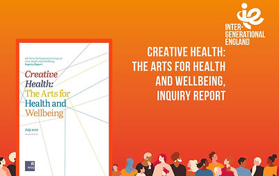 Creative Health: the arts for health and wellbeing, inquiry report