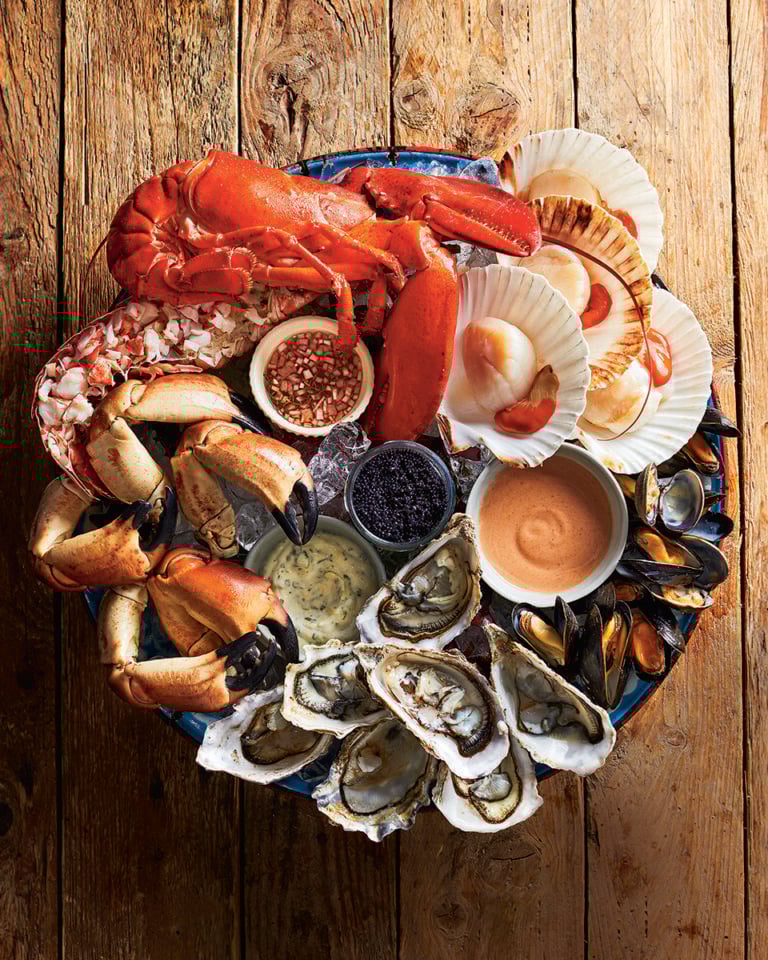 Arranged Food and Objects