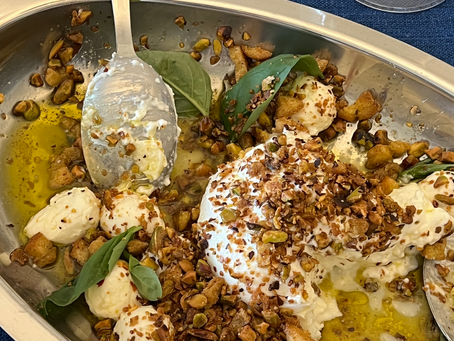 Burrata marinada sin esfuerzo