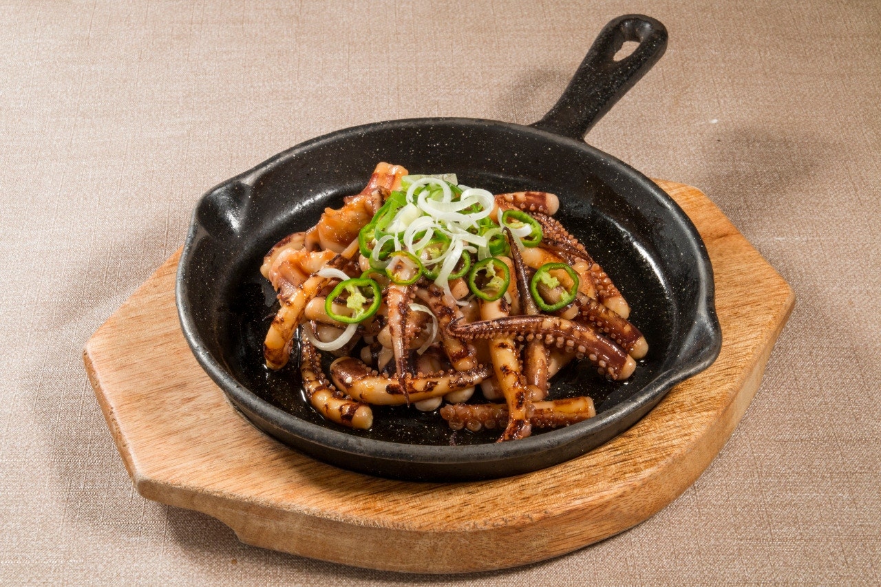 Squid Soy-Butter Grilled
