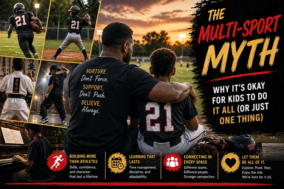 The "Multi-Sport" Myth: Why It’s Okay for Kids to Do It All (Or Just One Thing)