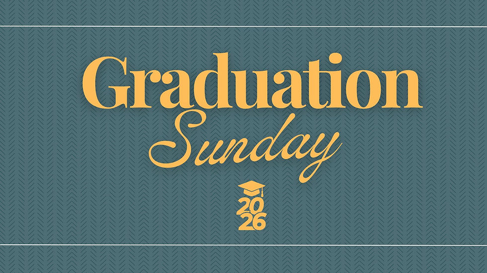 Graduation Sunday