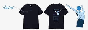 Never Grow Up 2024 T-Shirt (Navy)