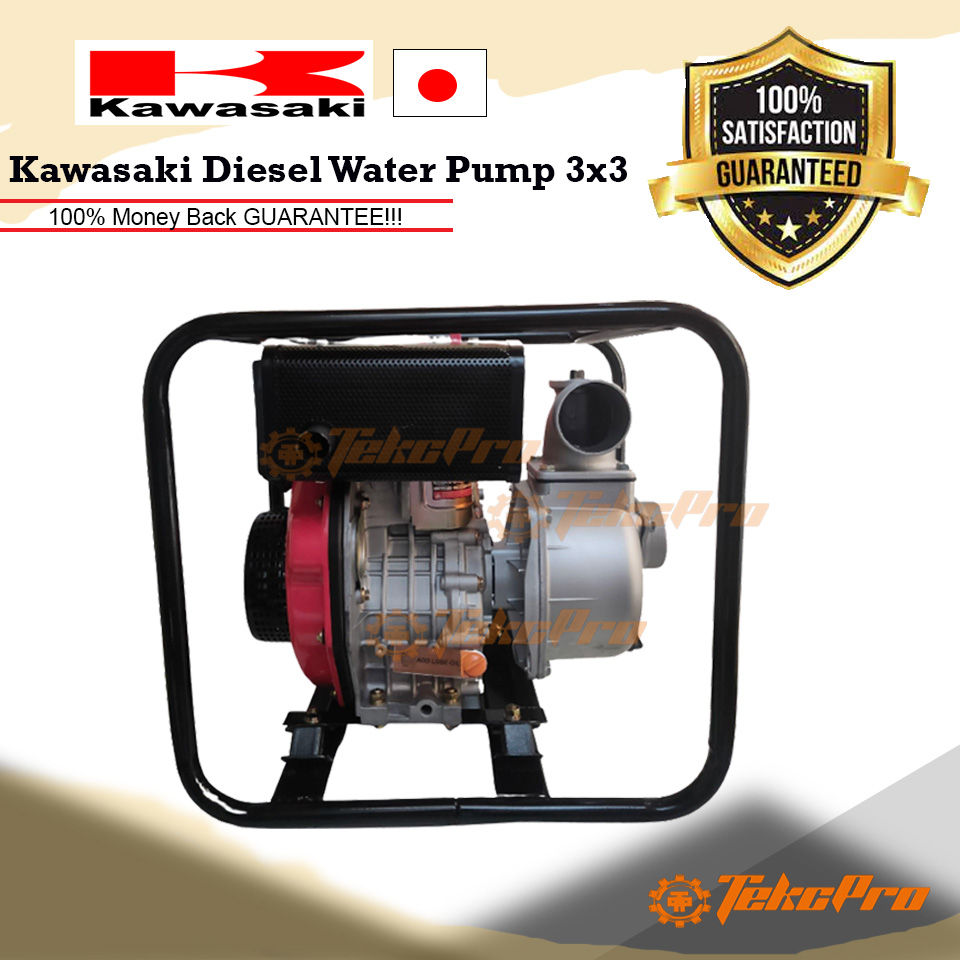 Thumbnail: Kawasaki Diesel Water Pump 3x3