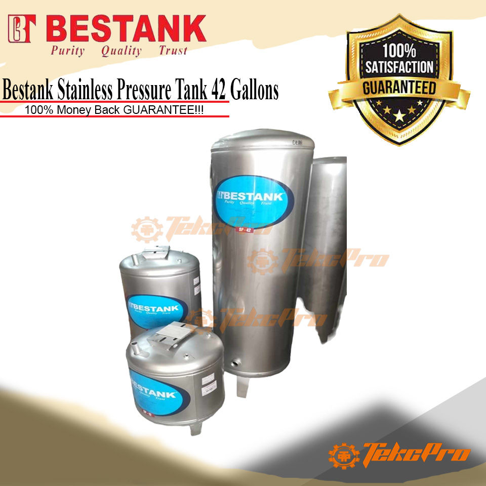 Thumbnail: Bestank Stainless Pressure Tank 42 Gallons