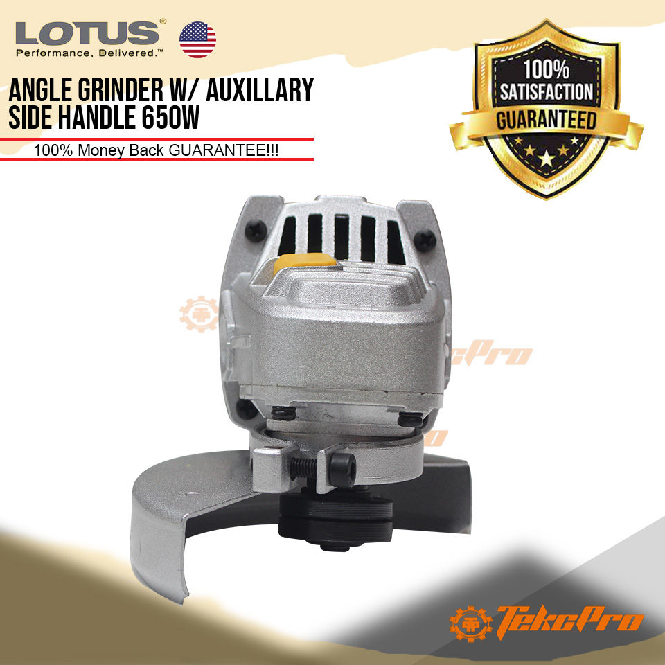 Thumbnail: Lotus Angle Grinder W/ Auxillary Side Handle 650W