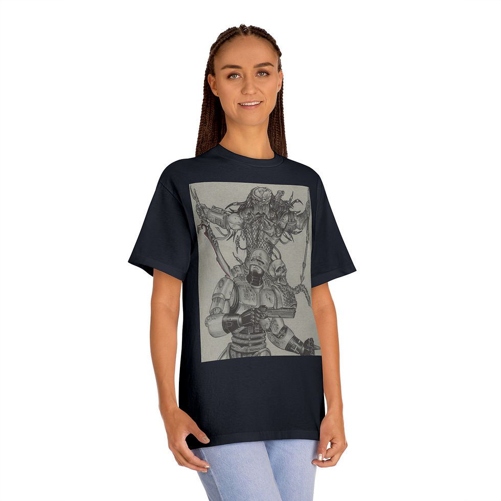Thumbnail: Fanart Robo v Predator Tee (unisex, oversized print)
