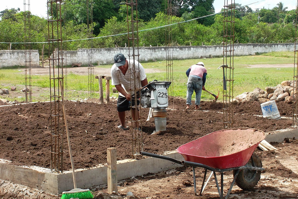 Construccion de Aula Rural