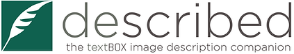 described logo