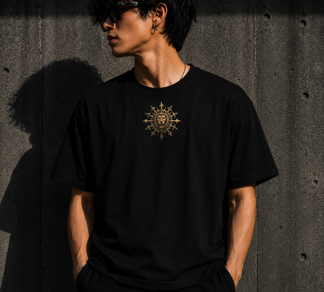 Camiseta Oversized Golden Pride