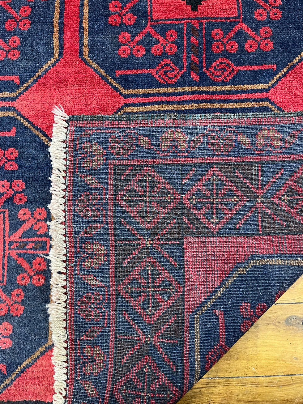 Thumbnail: Afghan Tourkaman (116x207cm)
