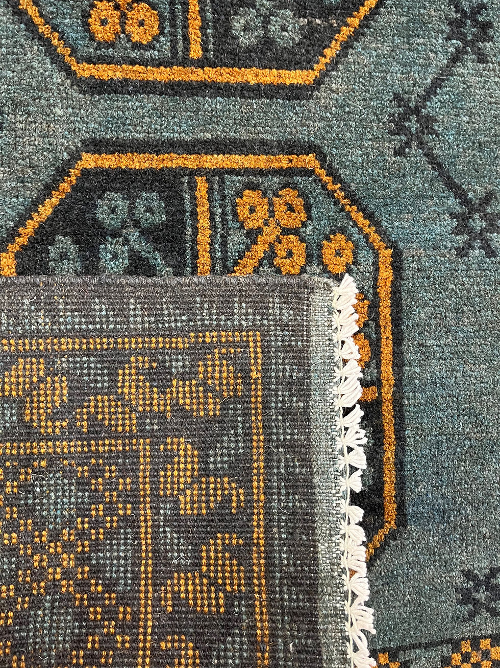 Thumbnail: Afghan Tourkaman Multi-Colour Runner (290x79cm)