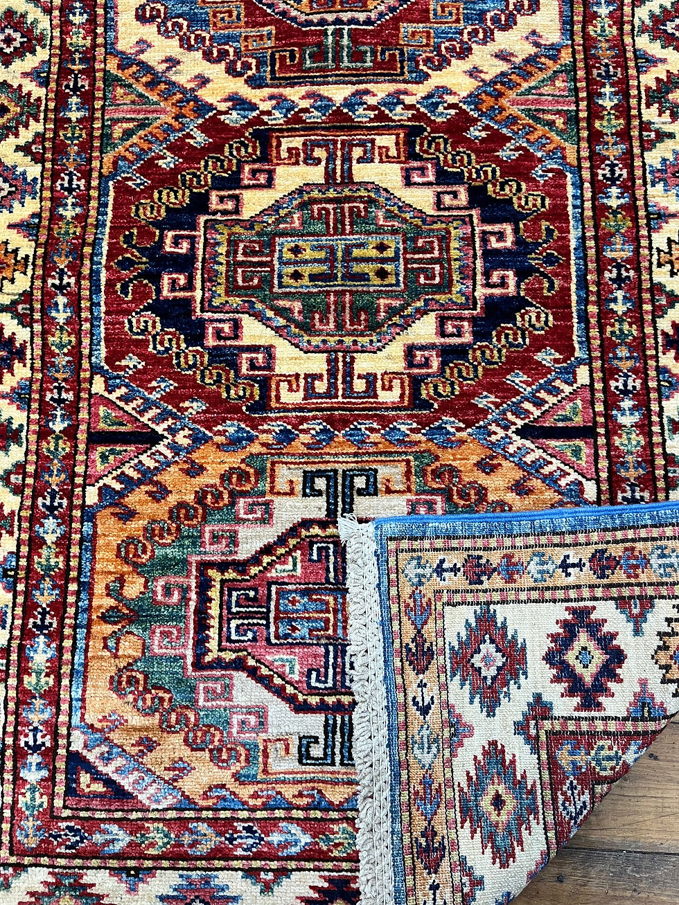 Thumbnail: Afghan Kazakh Runner (295x82cm)