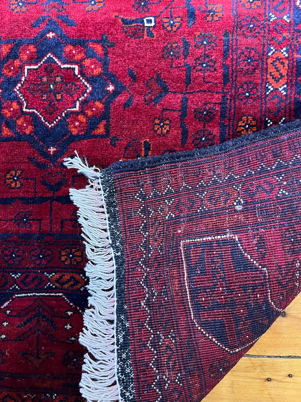 Thumbnail: Afghan Belgic Khan Mohammadi Runner (298x87cm)