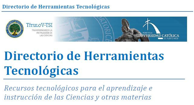Directorio Herramientas Tecn