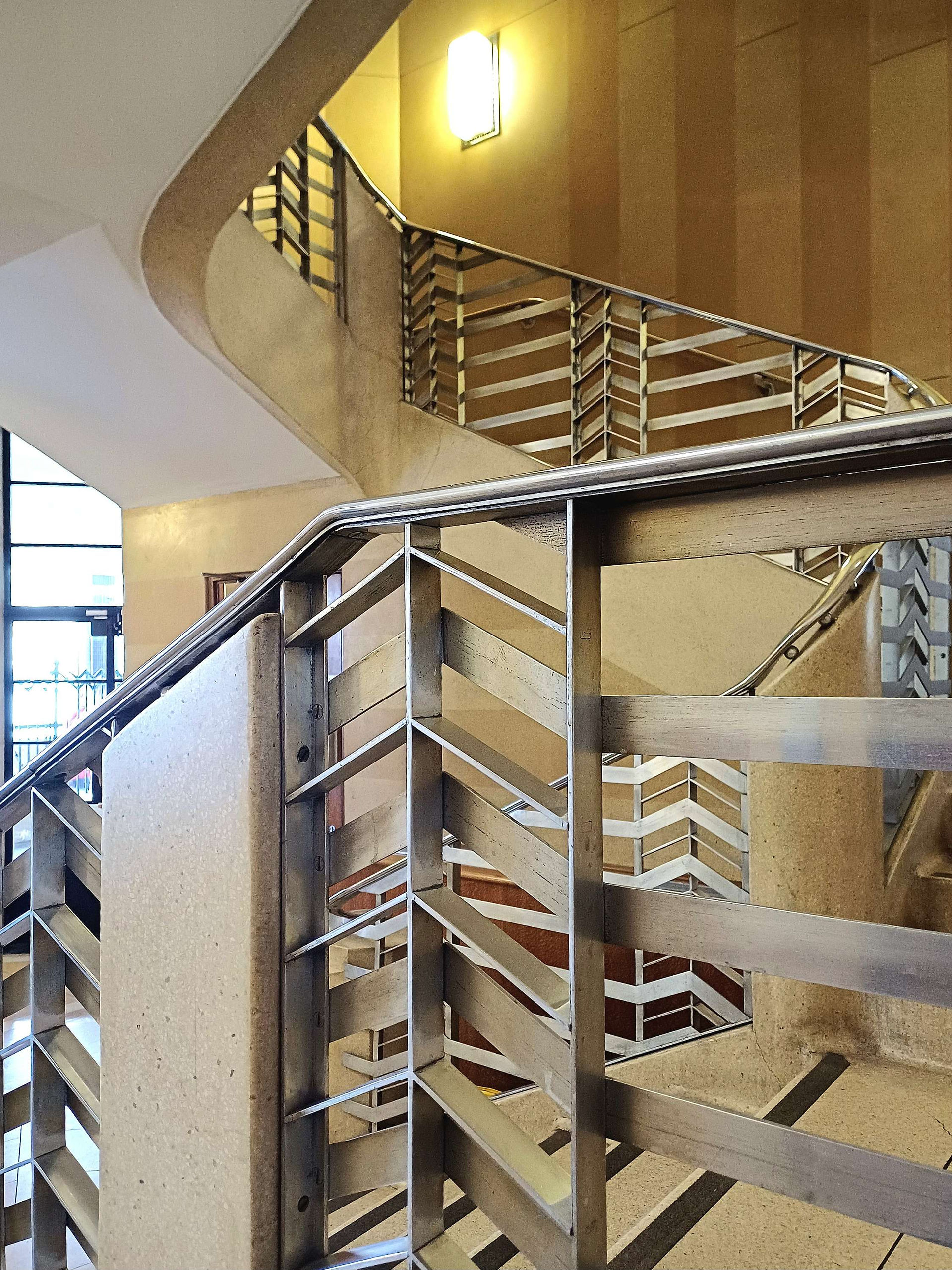 Staircase, St Olaf House, Southwark, London