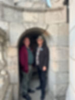 Many thanks to Simon Meyer for showing us around the tower of St Mary-le-Bow. Photo: Annemarie Fearnley