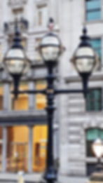 The senior four of the Great Twelve Livery Companies have lampposts with three lamps