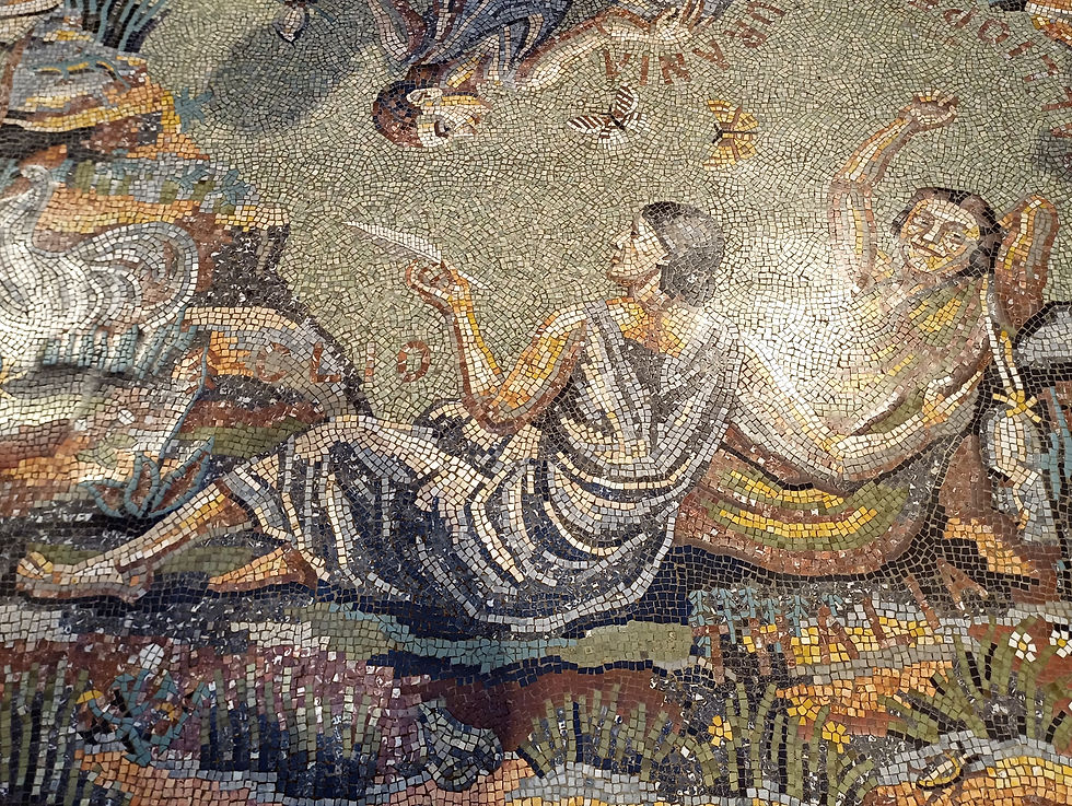 CLIO Muse of History and THALIA Muse of Comedy