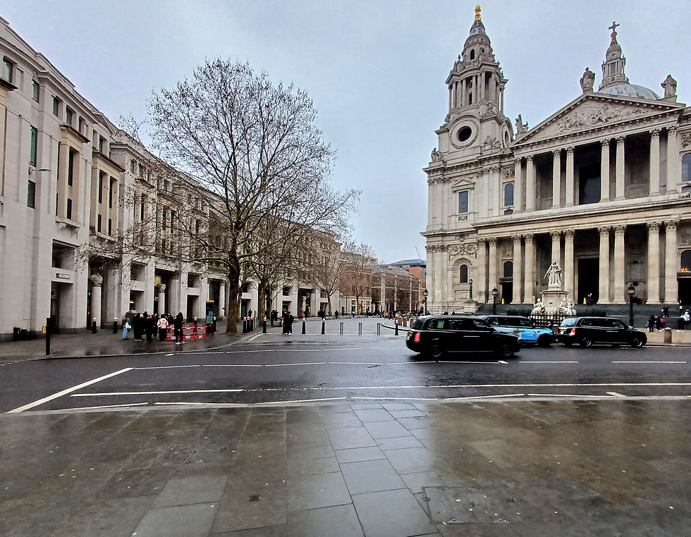 St Paul’s Cathedral on 8 January 2026.