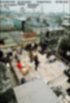 The Beatles Savile Row rooftop performance on 30 January 1969, with London buildings labelled