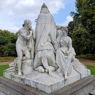 The Albert Memorial in Kensington Gardens, London, is an extraordinary Victorian Gothic work of art, with a rarely seen undercroft