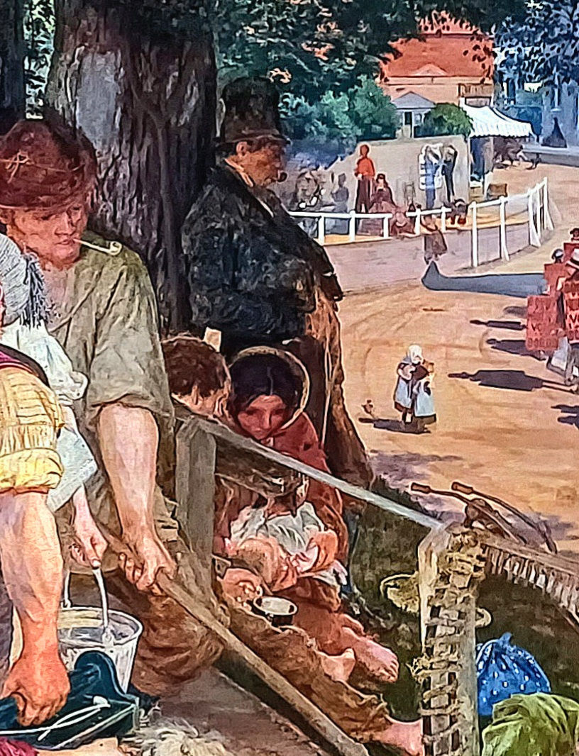 Work, by Ford Madox Brown, The Mount, Heath Street, Hampstead, 1852-1865