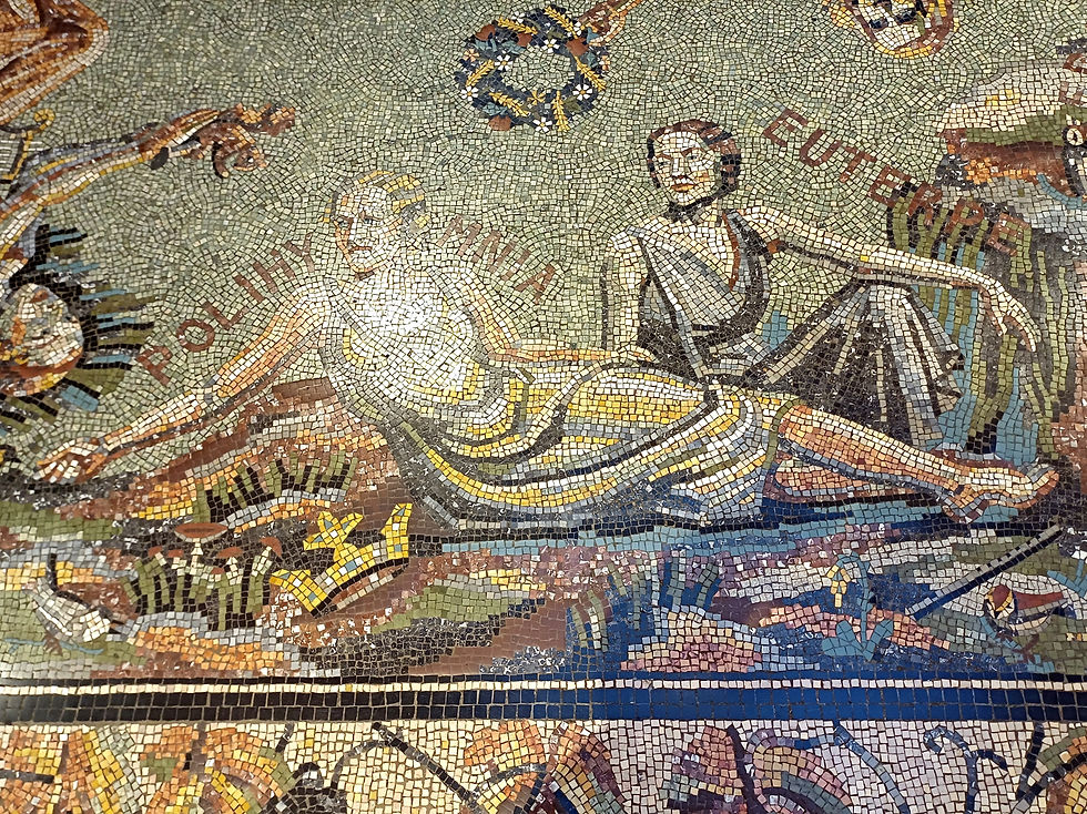 POLYHYMNIA Muse of Heroic Hymns and EUTERPE Muse of Music