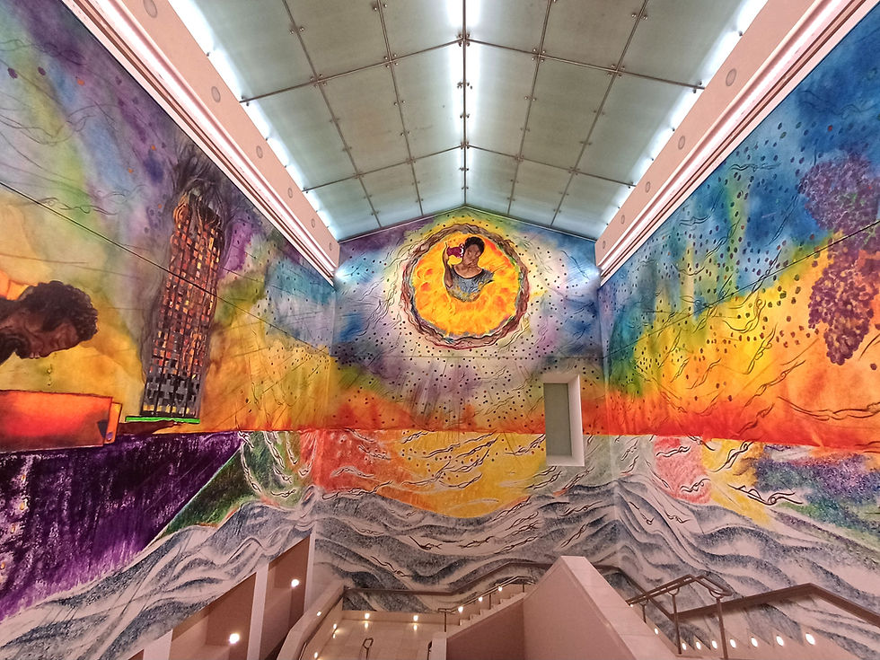 Requiem by Chris Ofili, Tate Britain, 2023