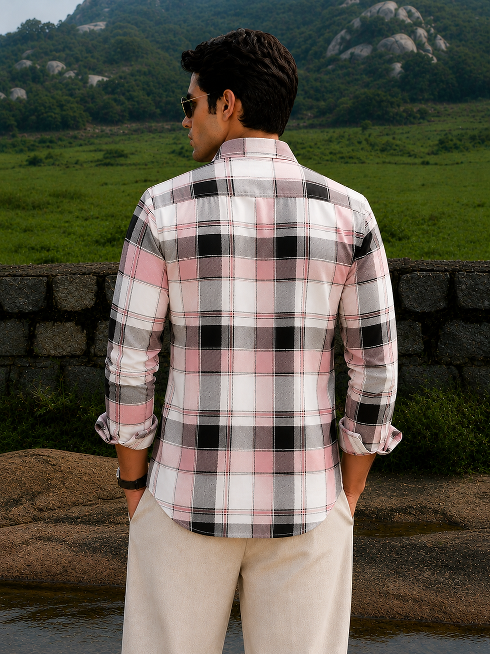 Thumbnail: Men's Premium Checks Casual Shirt