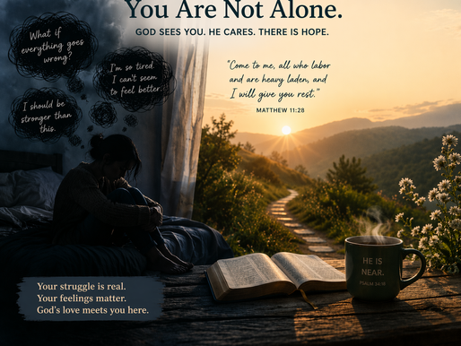 When the Mind Feels Heavy: A Biblical Response to Anxiety and Depression