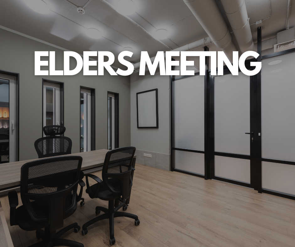 Elders Meeting