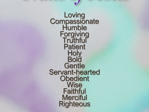 Traits of Jesus