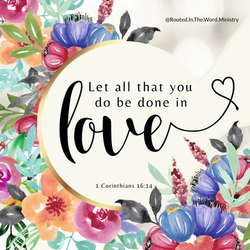 I Corinthians 16:14