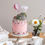 Thumbnail: 2 x Pink Hot Air Balloon Cake Topper