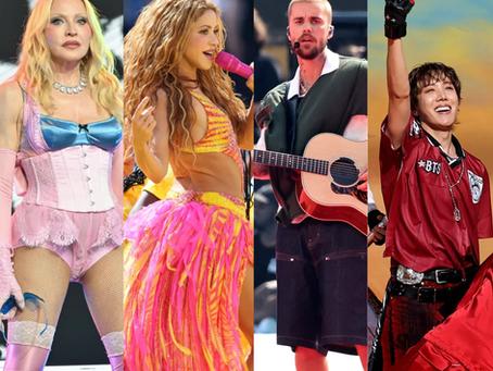 Shakira Justin Bieber BTS Madonna World Cup Halftime Show 2026