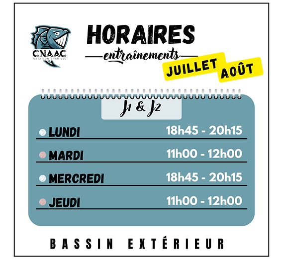 J1&2 JUILLET - AOÛT