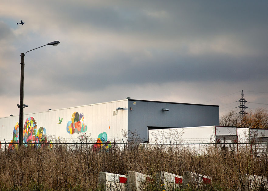 Google, Mural Project, St Ghislain, Belgium, 2016