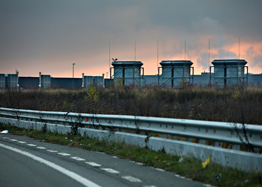 Google, Cooling Towers, St Ghislain, Belgium, 2016