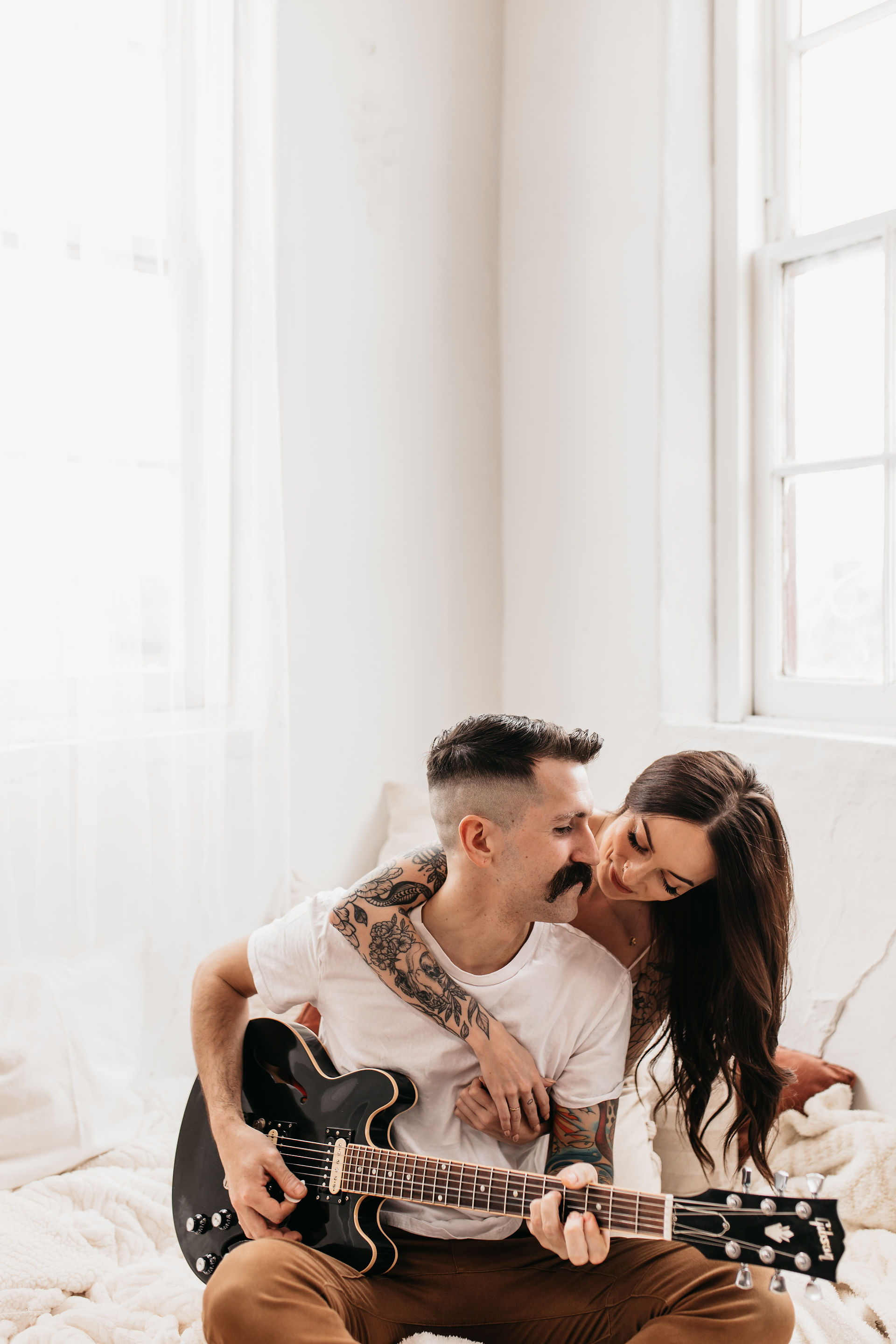 Intimate couple photoshoot